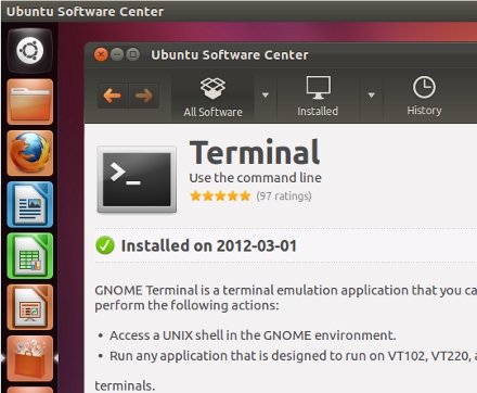 Ubuntu 12.04 Beta Software Center