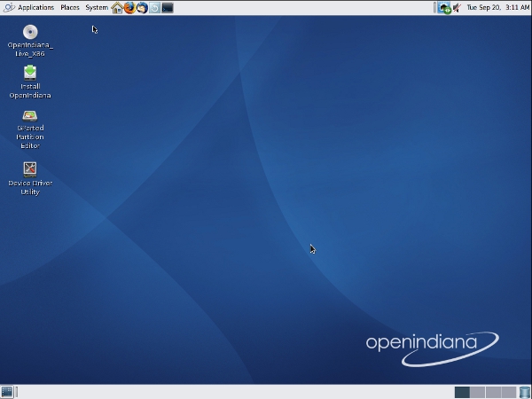 OpenIndiana Running in KVM on Fedora 15